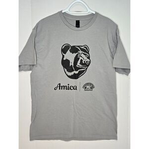 Providence Bruins Graphic T-Shirt Amica Insurance Bear | Gildan Men's Size Large